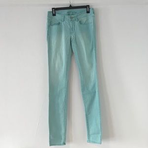 American eagle skinny jeans extra long tall size 6
